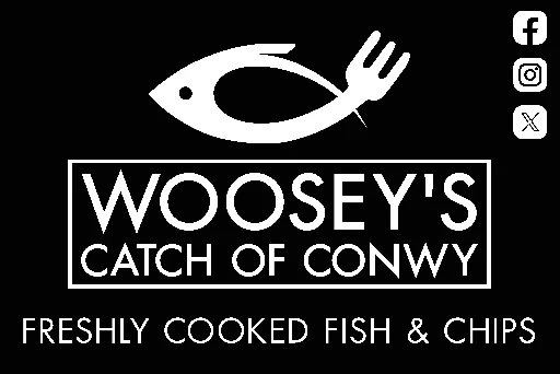 Woosey's Catch of Conwy โ Conwy logo