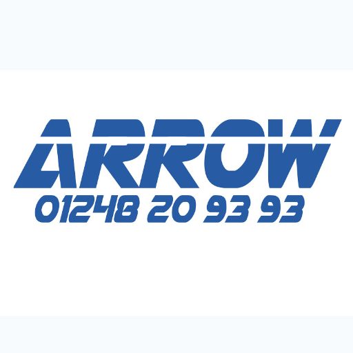 Arrow Taxi Bangor — Gwynedd logo