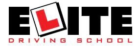 Elite Driving School — Conwy logo