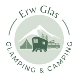 Erw Glas Glamping and Camping logo